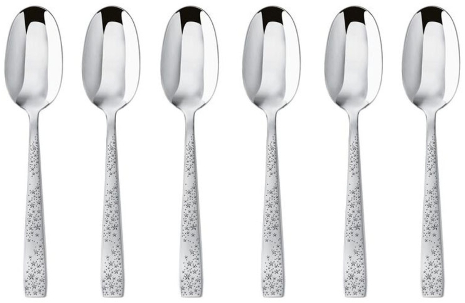 Sambonet Cometa Edelstahl18/10 Set 6 Mokkalöffel Bild 1