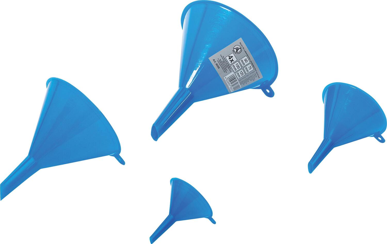 BGS Do It Yourself Trichter-Satz | Ø 50 - 125 mm | 4-tlg. Bild 1