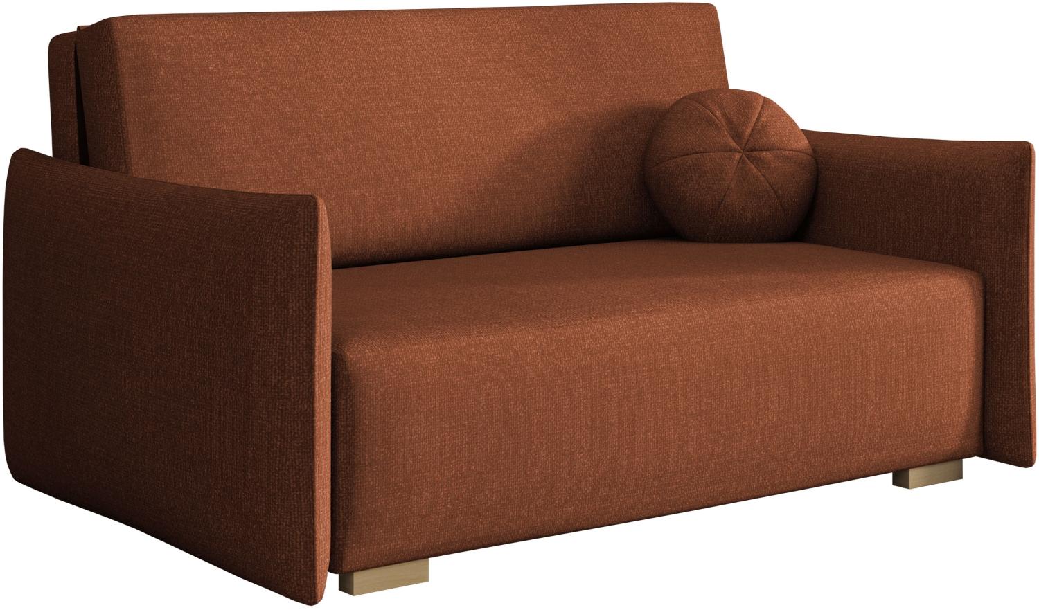 Sofa Viva Glov III mit Schlaffunktion, 3 Sitzer Schlafsofa mit Bettkasten (Farbe: Soul 08) Bild 1