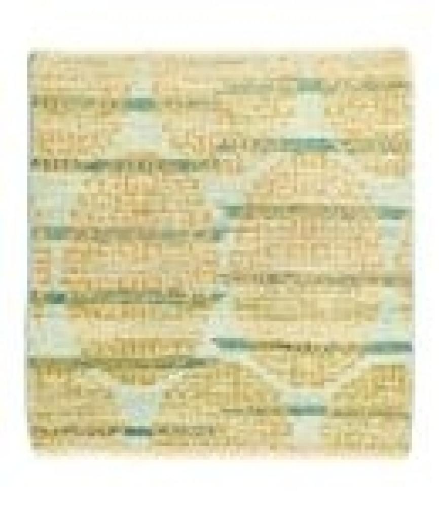 Morgenland Designer Teppich - 61 x 59 cm - Gold Bild 1