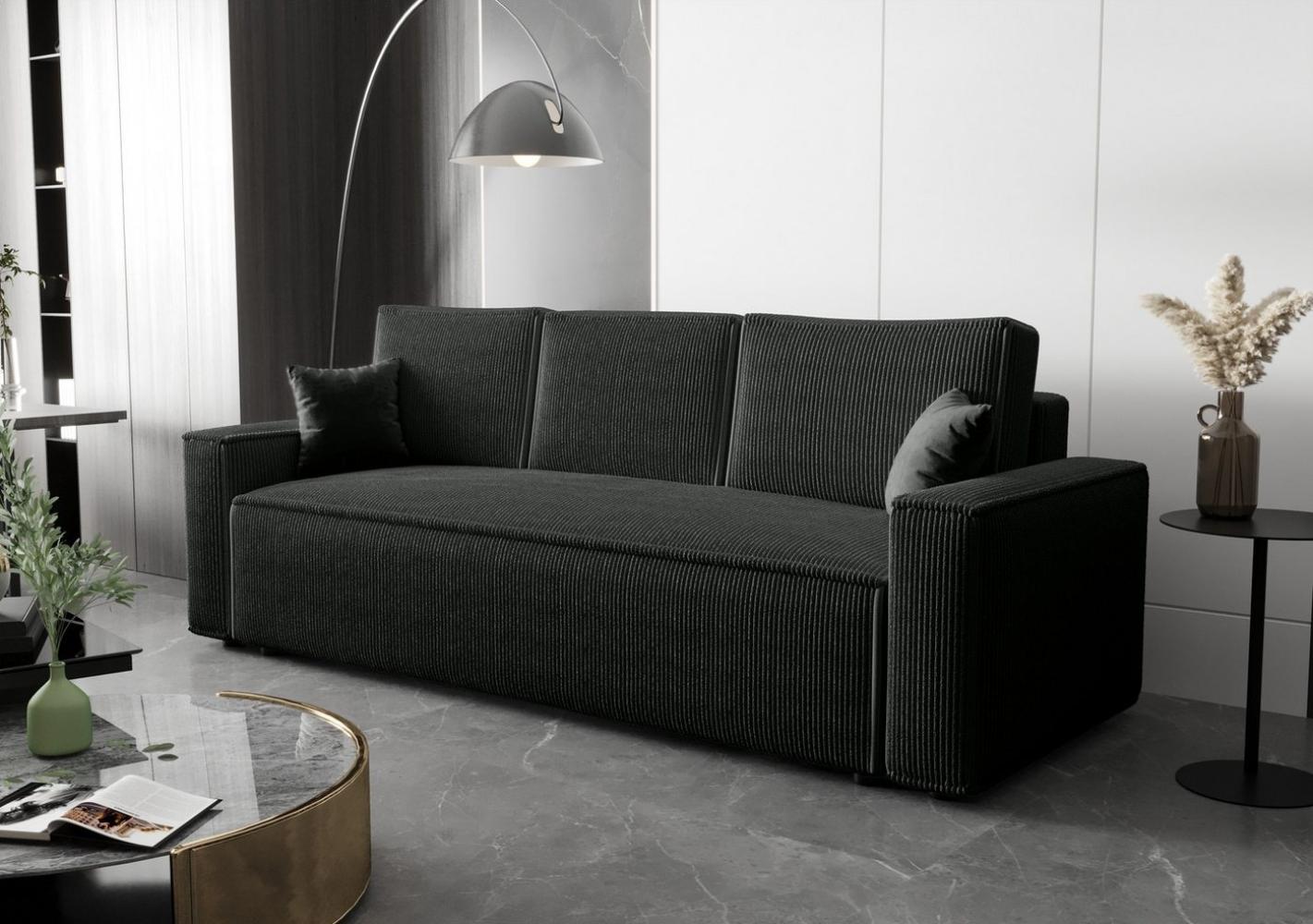 ALTDECOR Sofa BALLARO, Couch mit Schlaffunktion, Bettkasten, Wohnzimmer Bild 1