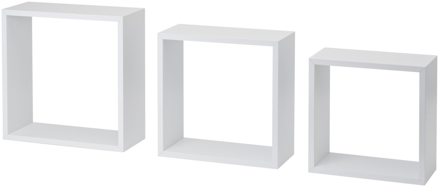 Dolle Würfelregal Frame 30 x 30 cm weiß 3er-Set Bild 1