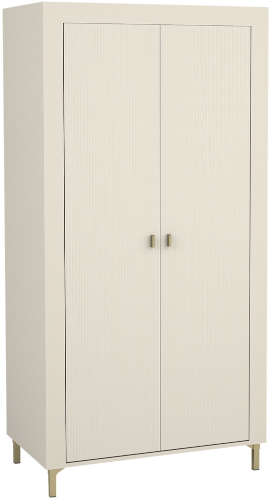 Kleiderschrank Mossa 2D MO01 (Farbe: Cashmere) Bild 1