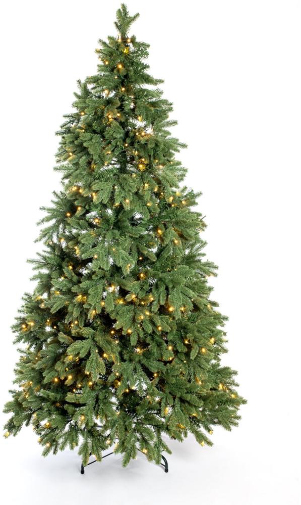 Evergreen Künstlicher Weihnachtsbaum Roswell Kiefer LED | Grün | 210 cm Bild 1