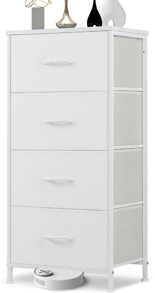 SURFOU Kommode mit Schubladen Sideboard Mehrzweckschrank Schubladenschrank (mit Metallgestell Schubladen aus Stoff), für Schlafzimmer, Wohnzimmer, Kinderzimmer, Flur, Aufbewahrungsschrank Bild 1