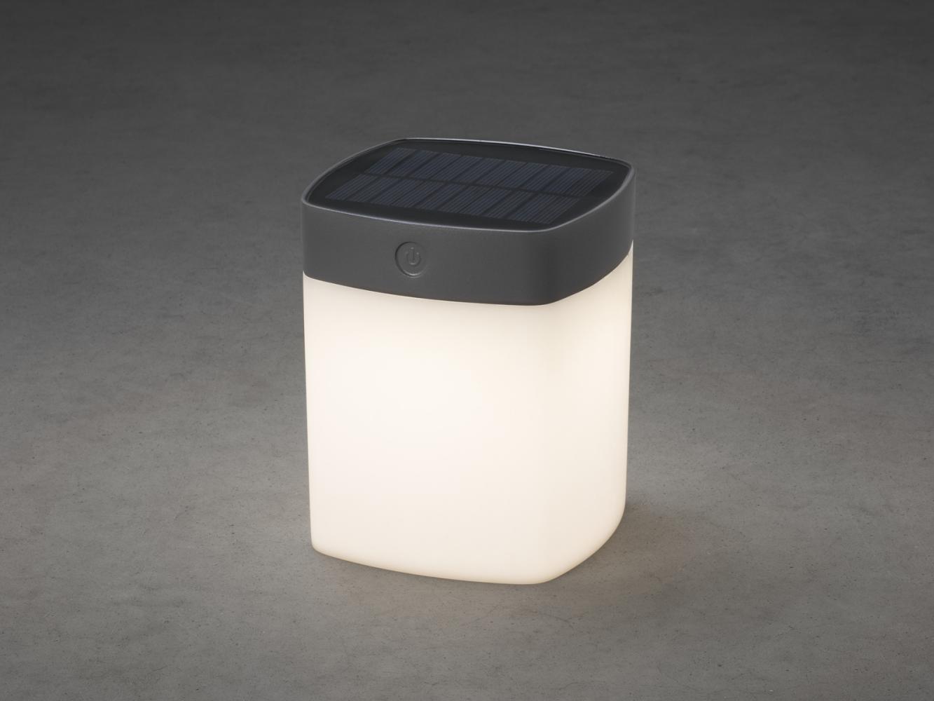 KONSTSMIDE Assisi Solar LED Leuchte, grau Bild 1