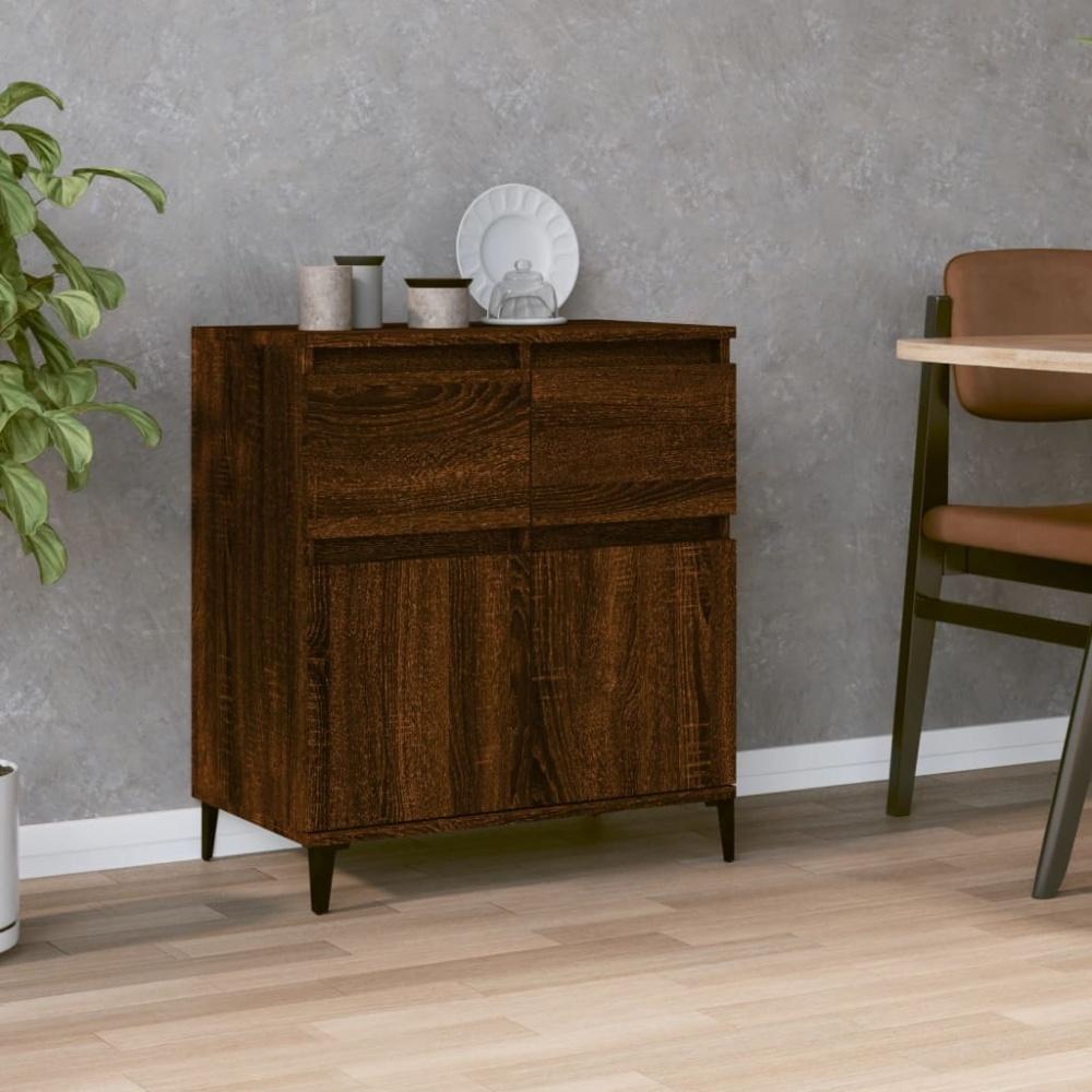 vidaXL Sideboard Braun Eichen-Optik 60x35x70 cm Holzwerkstoff 819691 Bild 1