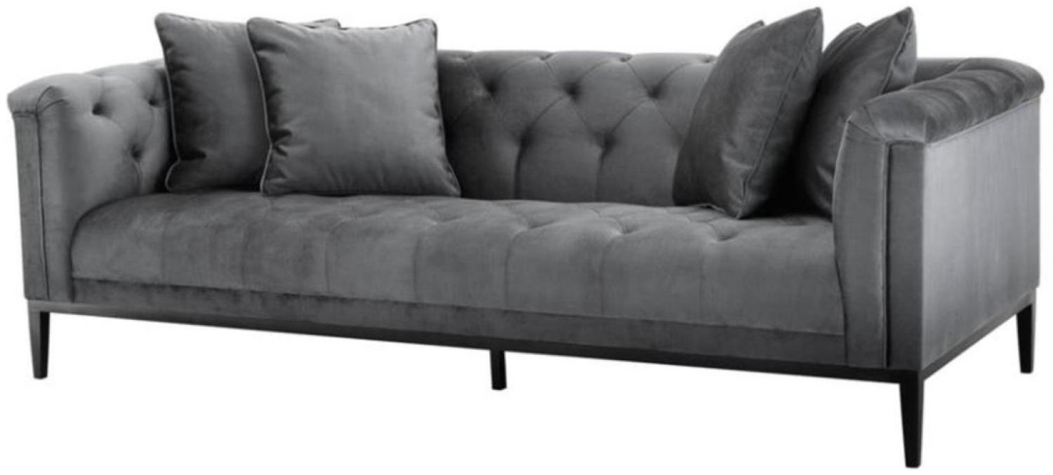 EICHHOLTZ Sofa Cesare Granitgrau Bild 1