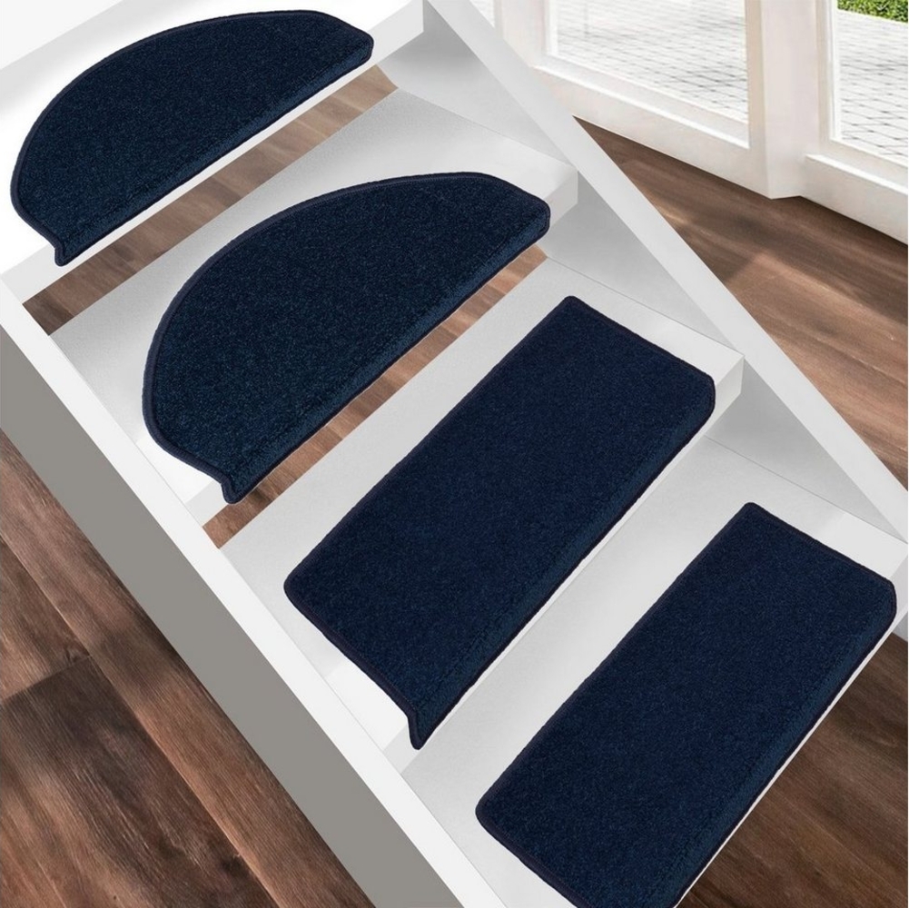 Floordirekt Stufenmatte Dynasty, Erhältlich in 10 Farben & 2 Größen, Treppenschutz, Halbrund, Höhe: 8,5 mm Bild 1
