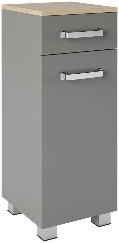 welltime Midischrank Cosmo BxTxH: ca. 30 x 32,5 x 76,5 cm, 2 Fächer, Türanschlag wechselbar Bild 1