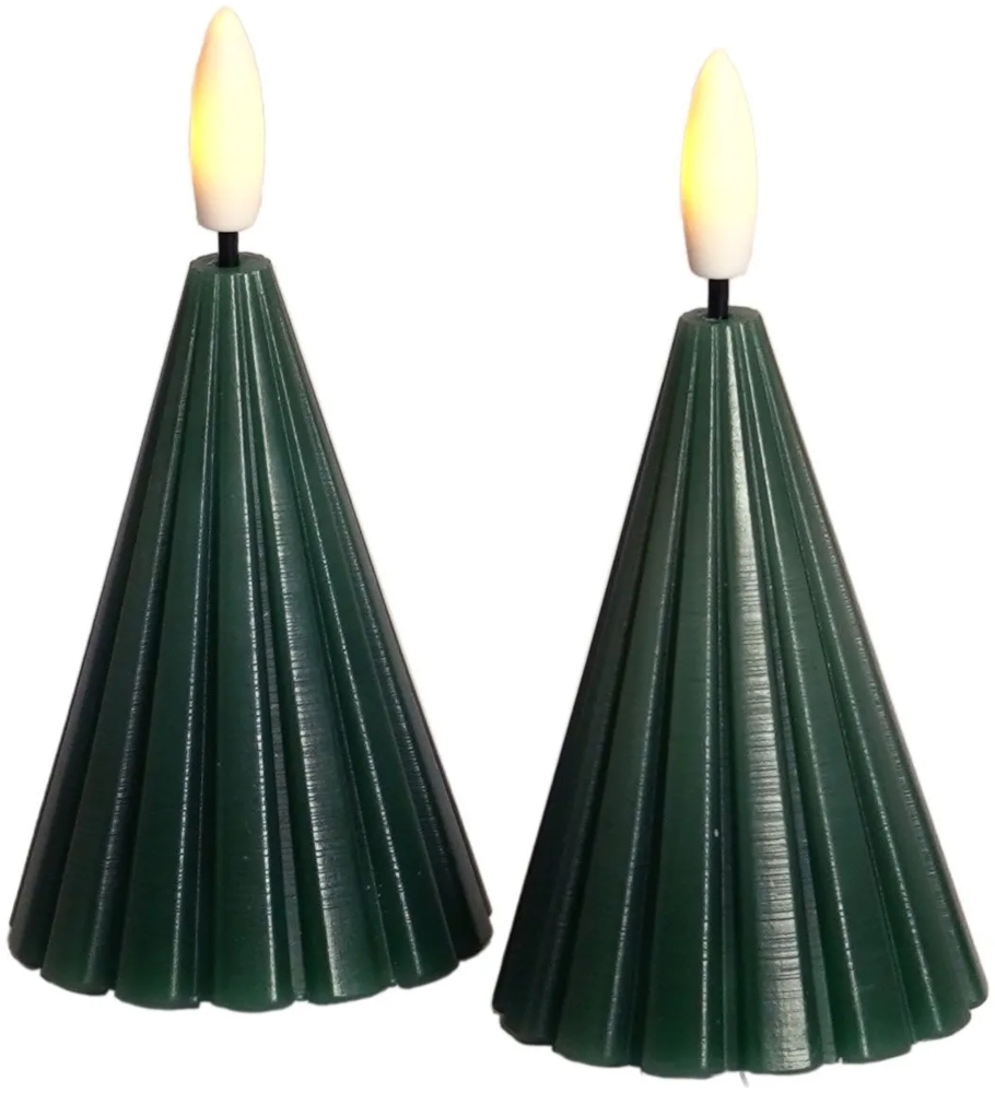 Sirius Laura Weihnachtsbaum Grün - 2 Stück Bild 1