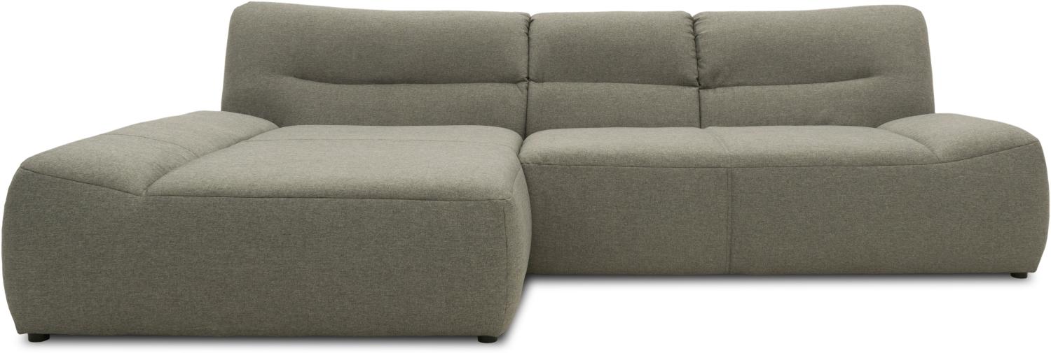 DOMO Collection Cesena, Ecksofa, Webstoff steel, 175 x 288 cm Bild 1