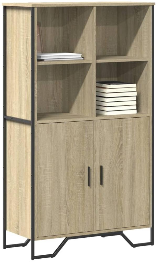 vidaXL Highboard Sonoma-Eiche 79,5x35,5x137,5 cm Holzwerkstoff 3295308 Bild 1