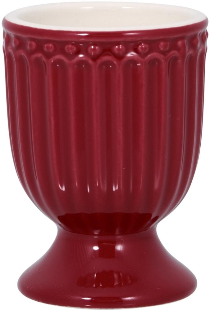 Greengate Alice Eierbecher claret red 6,5 cm Bild 1