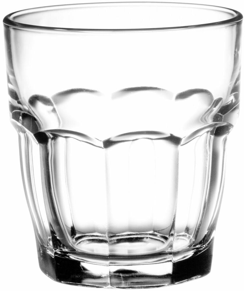 Becher Bormioli Rocco Rock Bar Durchsichtig Glas 270 Ml (6 Stück) Bild 1