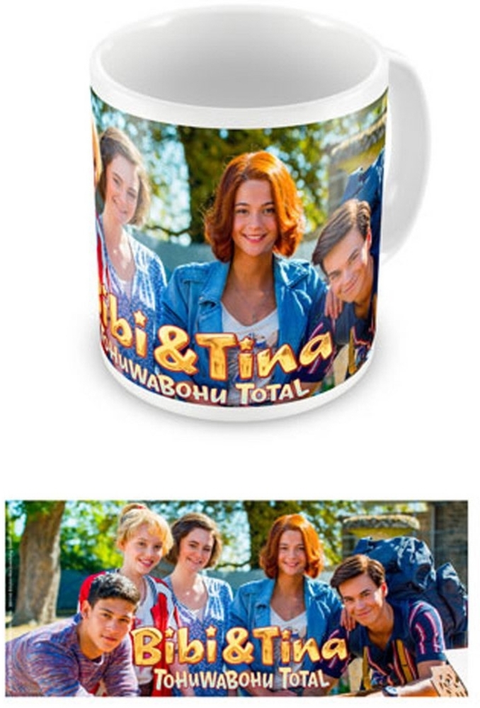 Tasse Bibi & Tina - Lizenz Tassen - Tohuwabohu Total Stars Bild 1