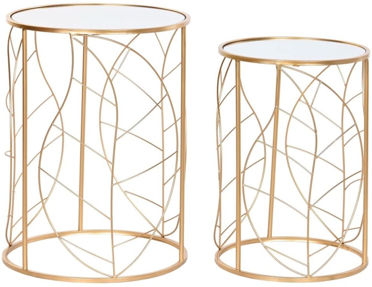 DKD Home Decor 2er Set Tische, Estándar Bild 1