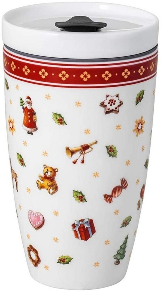 like. by Villeroy & Boch 'Toys Delight' Coffee To Go Becher, Porzellan, 350 ml Bild 1