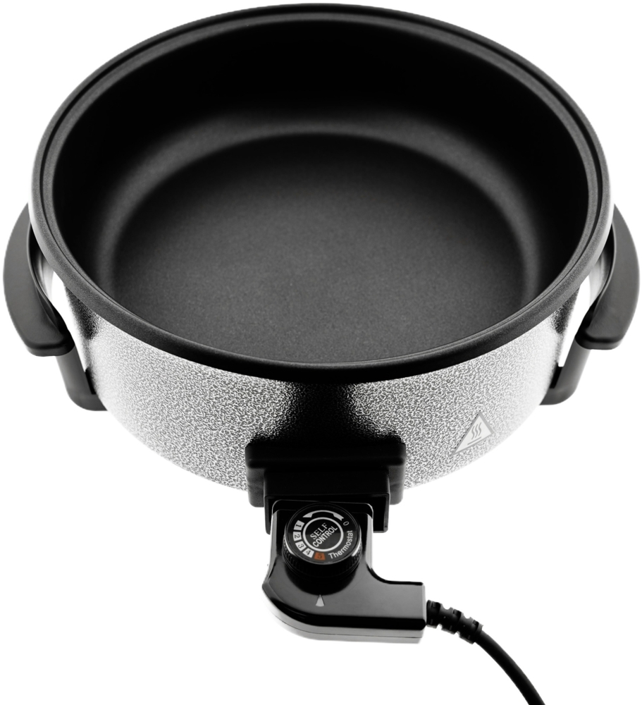 Pizza Pan Pfanne Ø42cm 1500W Multifunktionspfanne Grillpfanne Antihaftbeschichtet Ø42/11cm Bild 1