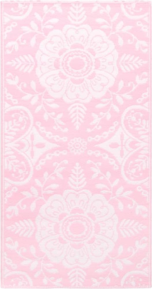 Outdoor-Teppich Rosa 190x290 cm PP Bild 1