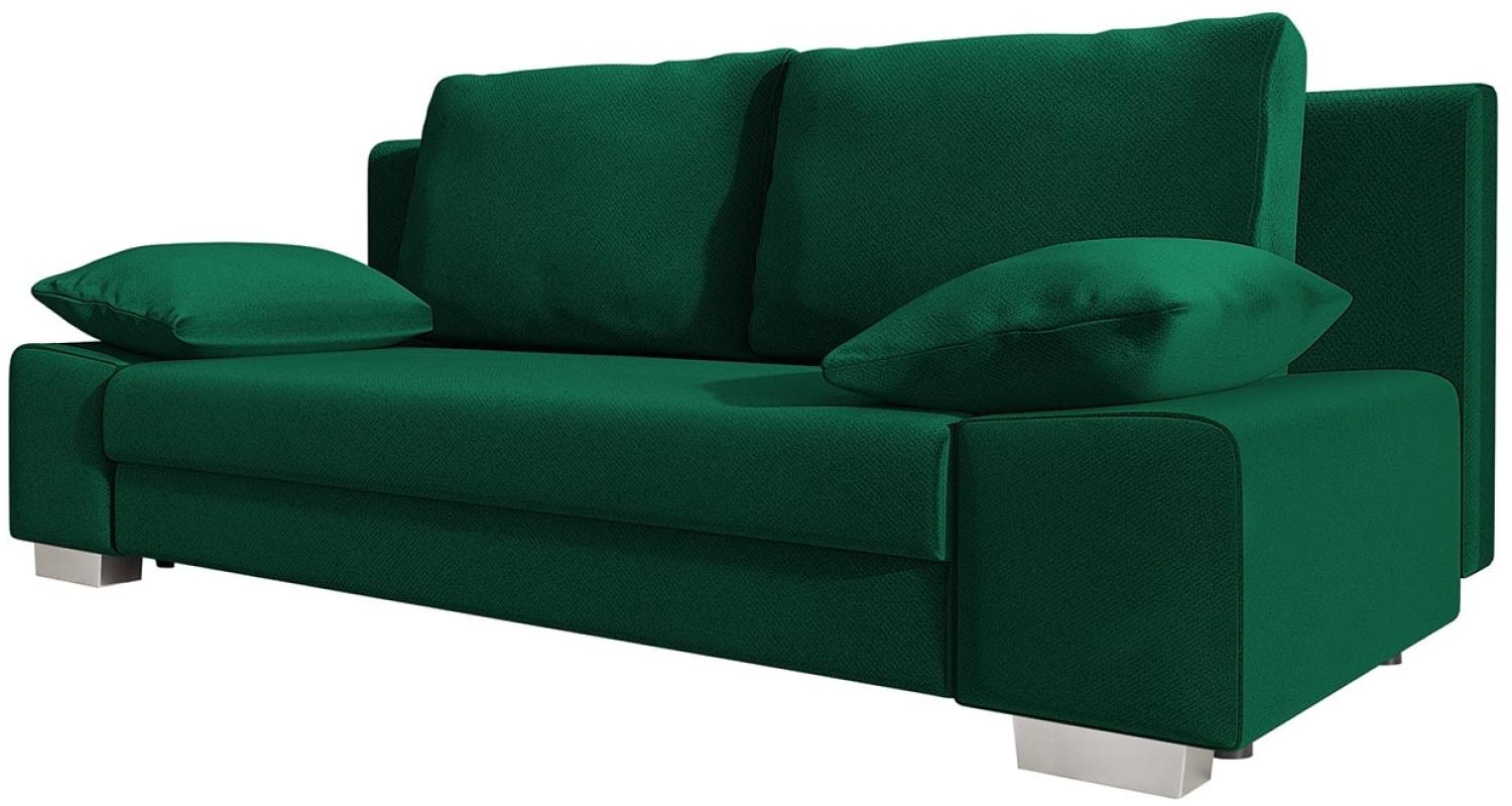 Sofa Laura mit Schlaffunktion und Bettkasten (Farbe: Kronos 19) Bild 1