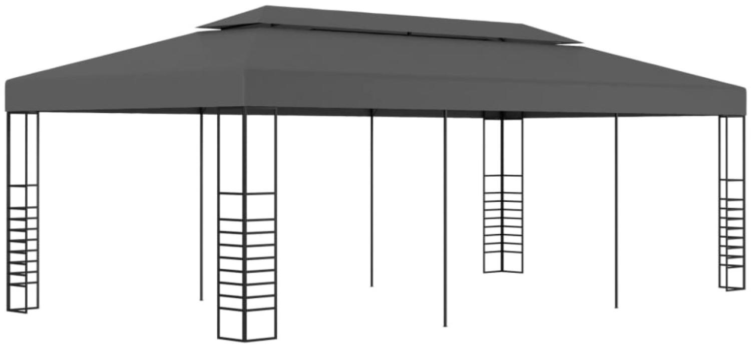 vidaXL Gartenpavillon 3x6 m Anthrazit 47959 Bild 1