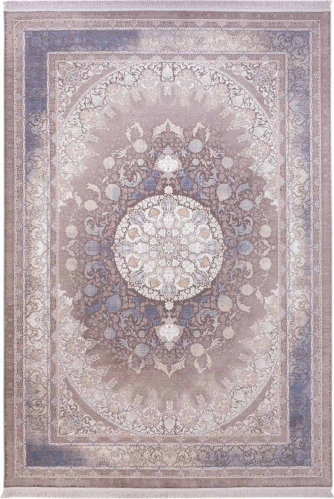 Morgenland Orientalischer Webteppich - Vihan - rechteckig - 400 x 300 - Blau Bild 1