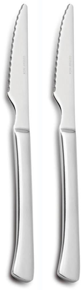 Comas Steakmesser Pefect Lacasa, 2er Set, gezahnte Fleischmesser, Edelstahl, silber, spülmaschinengeeignet, 21. 5 cm, M1538 Bild 1