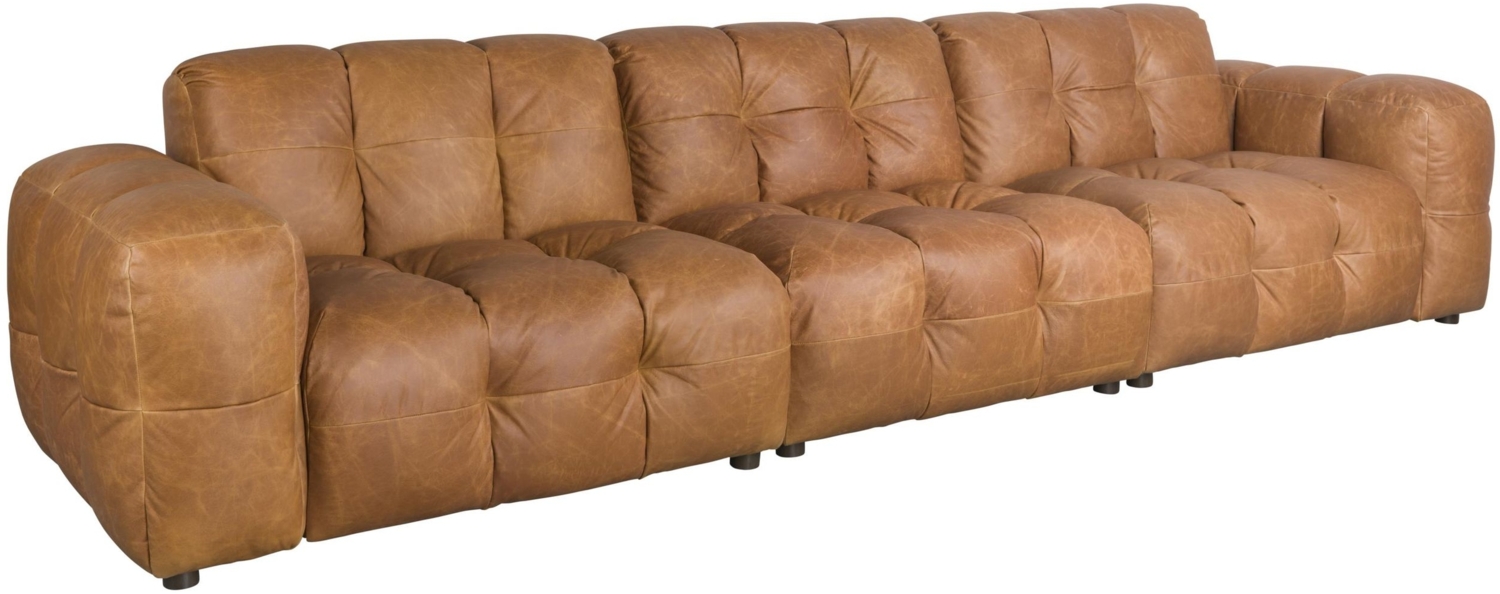 HACKMAN 4,5-Sitzer Sofa Echtleder Cognac von DUTCHBONE Bild 1