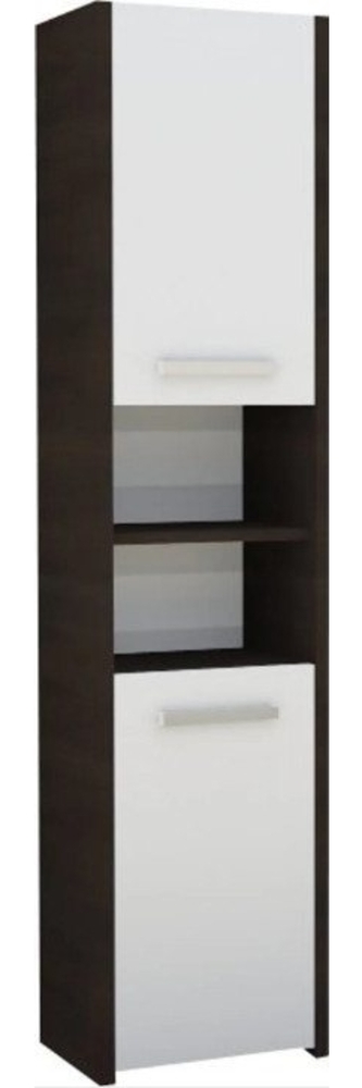 pressiode Hochschrank Badezimmerschrank Badschrank Badmöbel Schrank Modern 170x40cm Bild 1