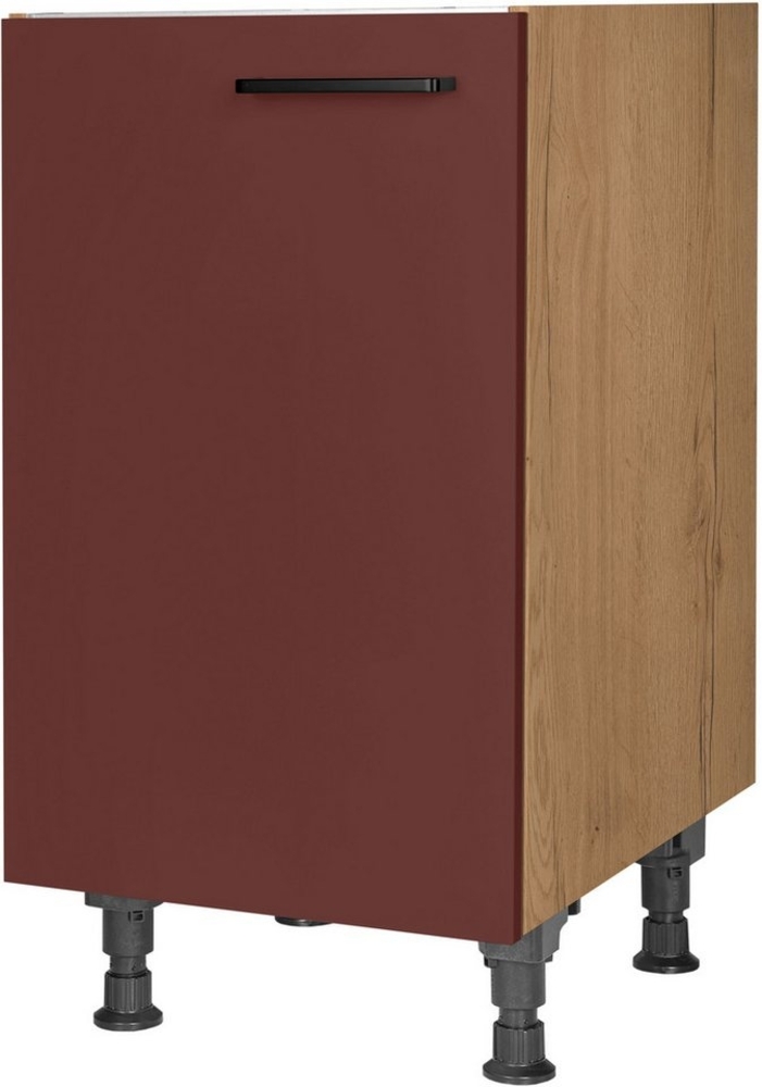 nobilia® Spülenschrank "Easytouch", Ausrichtung wählbar, vormontiert, in den Breiten 45 und 60 cm, mit höhenverstellbaren Sockelfüßen Bild 1