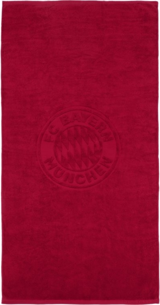 FC Bayern München Badetuch FC Bayern München I Badetuch I Handtuch I Strandtuch I 180x90 cm, 100% Baumwolle Bild 1
