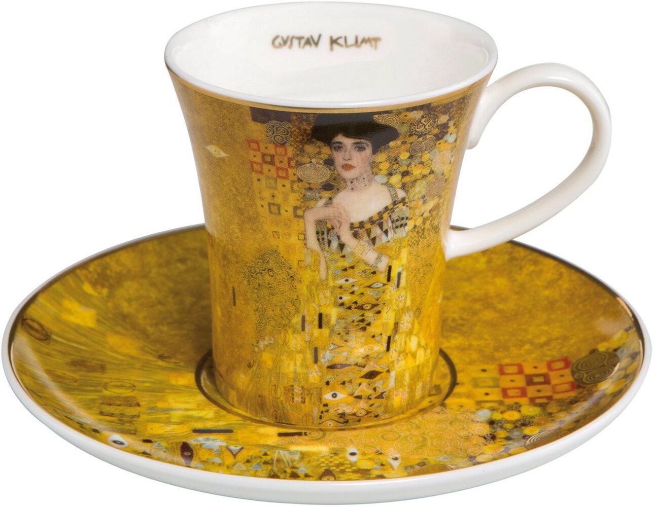 Goebel Adele Bloch-Bauer - Espressotasse Artis Orbis Gustav Klimt Bunt Fine Bone China Bild 1