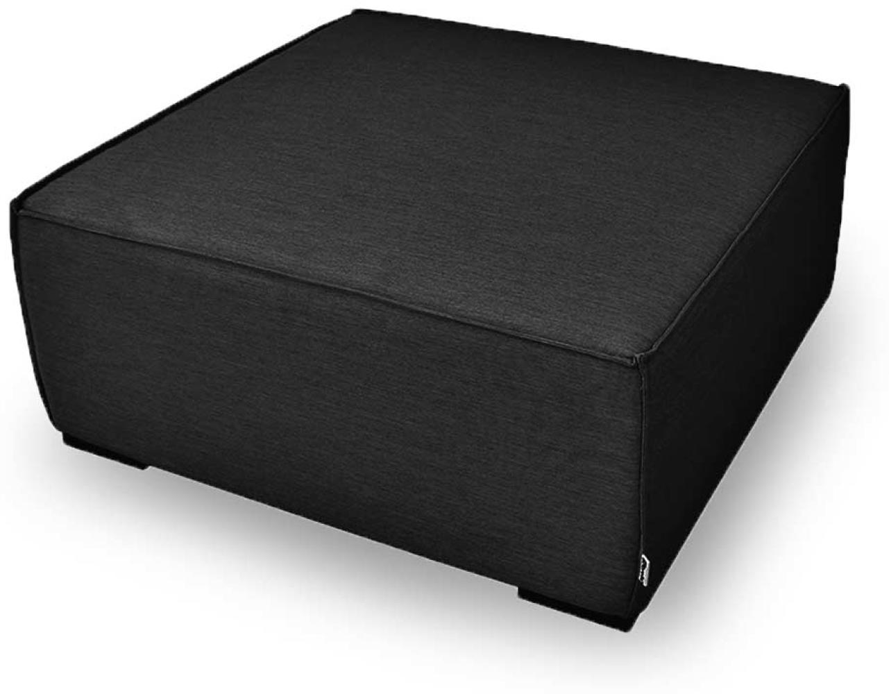 Apollo Sofa Fußhocker Charcoal Bild 1