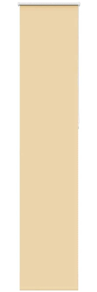vidaXL Verdunkelungsrollo Beige 50x210cm Stoffbreite 45,7 cm Polyester 4010780 Bild 1