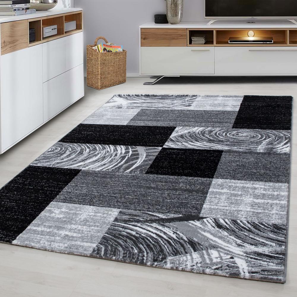 Teppich PARMA BLACK 80 X 150cm Rechteck Bild 1