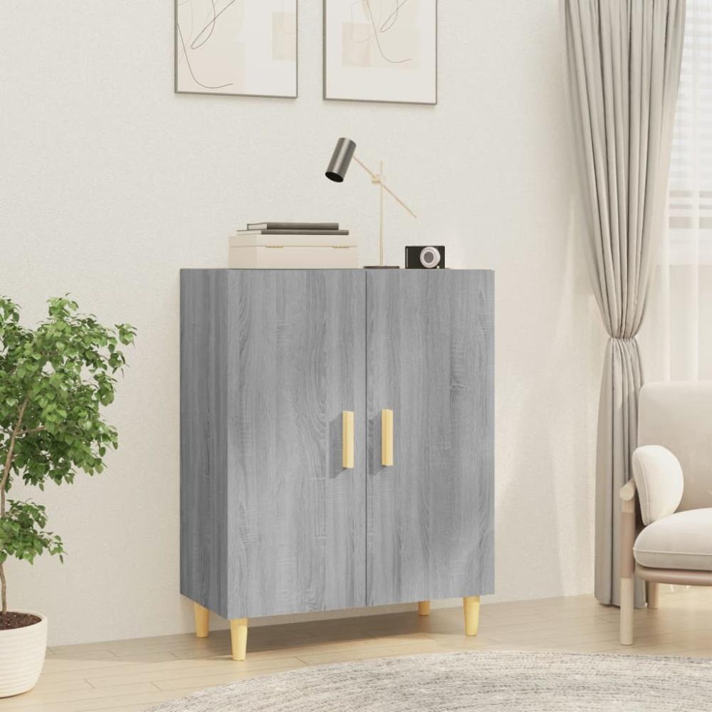 Sideboard Grau Sonoma 70 x 34 x 90 cm Holzwerkstoff [817328] Bild 1