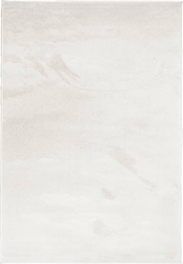 vidaXL Teppich OVIEDO Kurzflor Beige 140x200 cm 375491 Bild 1
