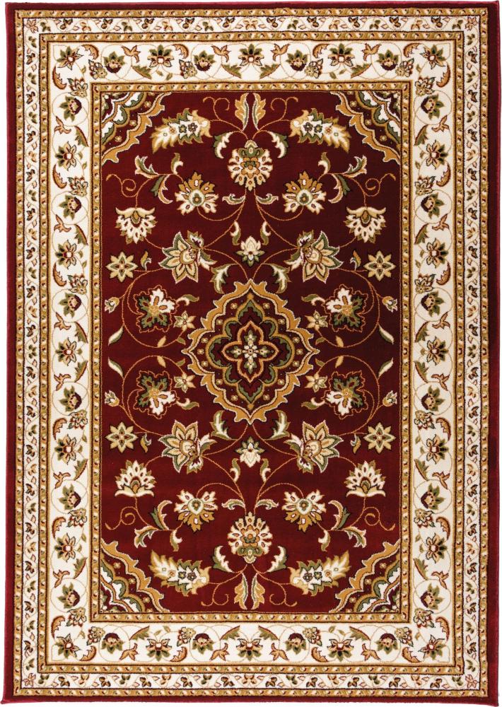 Kadima Design Traditioneller Teppich in Trendfarben "Glazert". Farbe: Rot, 200x290 cm Bild 1