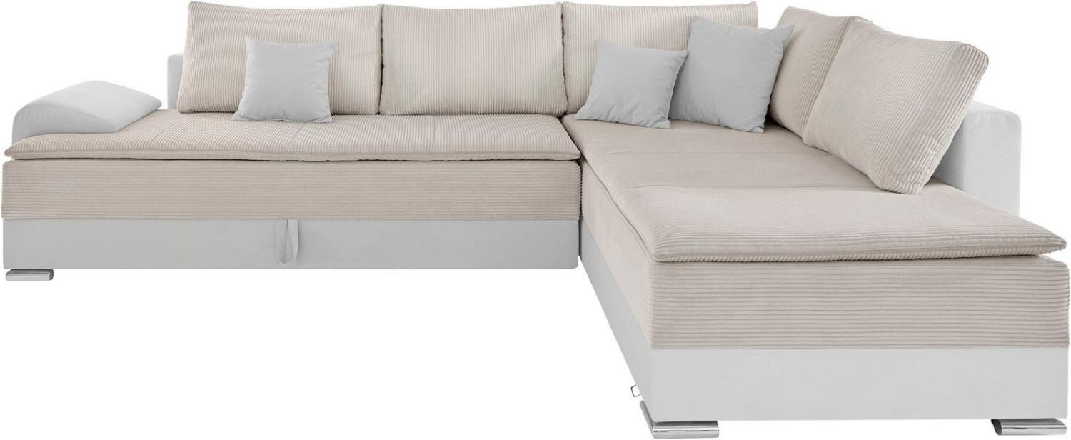 INOSIGN Ecksofa Night & Day L-Form, mit Boxspring Bettfunktion 180x200 cm, Dauerschläfer Bild 1