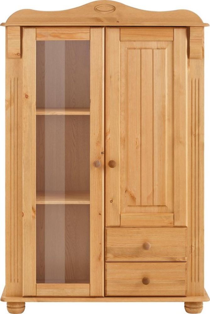 Home affaire Highboard Adele, Stauraumschrank, 2-türig, Höhe 135 cm, aus massiver Kiefer, FSC® Bild 1