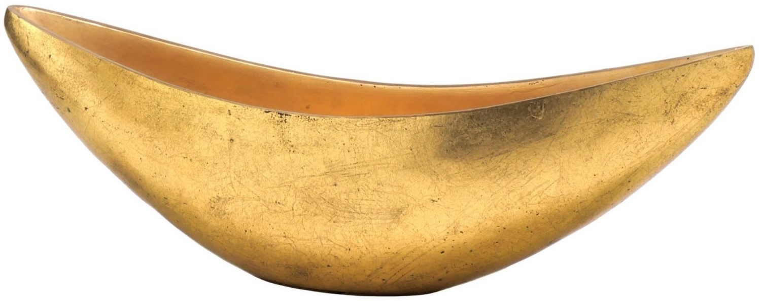 Flingora Jardiniere Ivett, Fiberglas - Indoor - Gold - 60 x 18,5 x 18 cm Bild 1