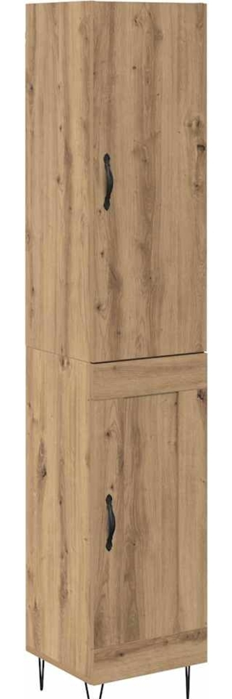 vidaXL Highboard Artisan-Eiche 69,5 x 34 x 180 cm Holzwerkstoff 3402727 Bild 1