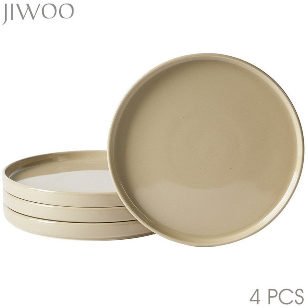 JIWOO Teller 4er,Ø21,5cm,Frühstücksteller,Salatteller,Dessertteller,Pastateller, (4 St) Bild 1