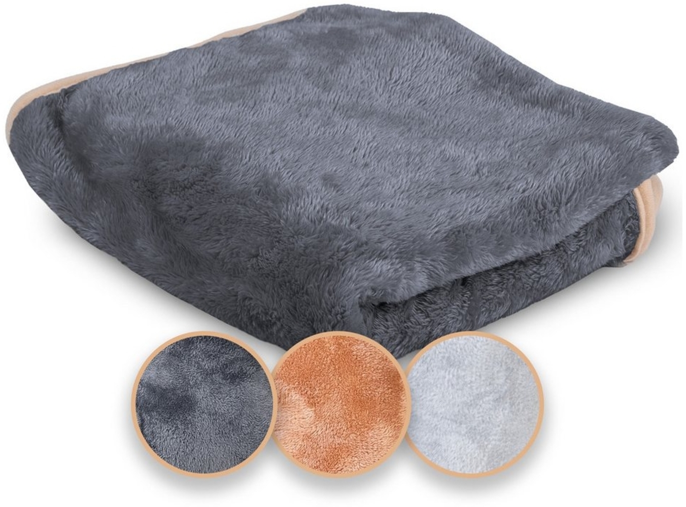 Belune Tierdecke Deluxe - Kuschelig weich - extra gemütlich - Deutsche Marke, vegane Materialien, verschiedene Größen und Farben Bild 1