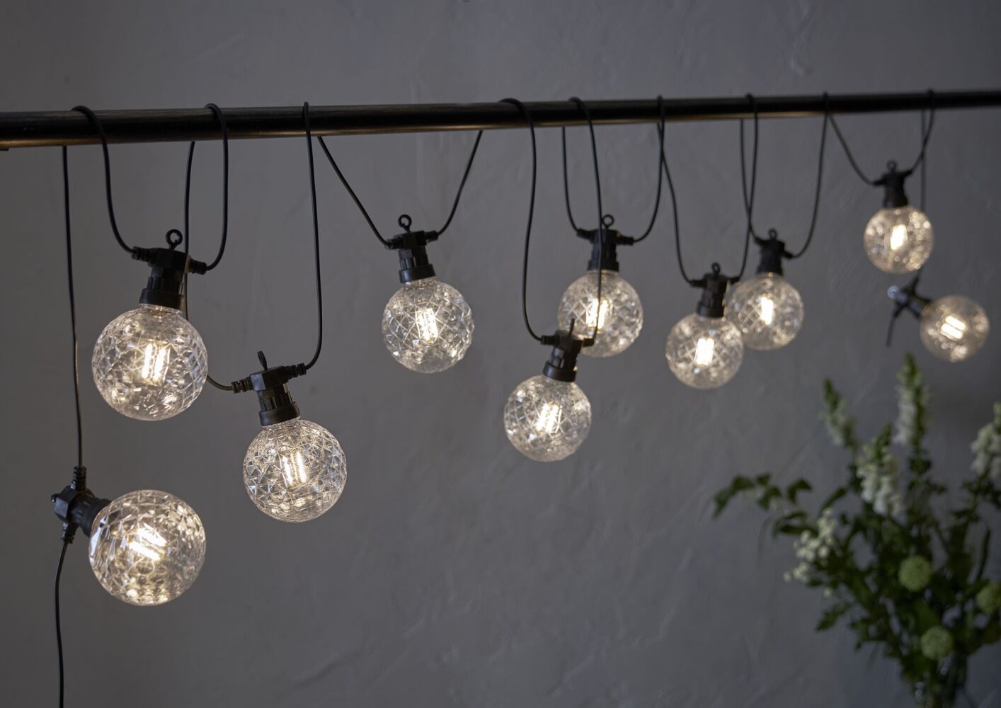 LED-Lichterkette "Circus Bomb", 10 Kugeln, ww LED Bild 1