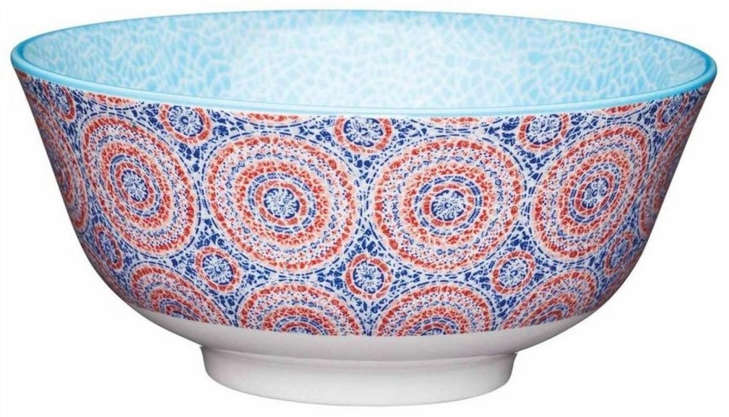 KitchenCraft Stoneware Bowl 15,7 cm Bright Tile Bild 1