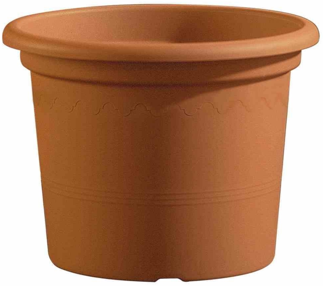 Euro3Plast Pflanzkübel GEO Ø 20 cm terracotta Bild 1