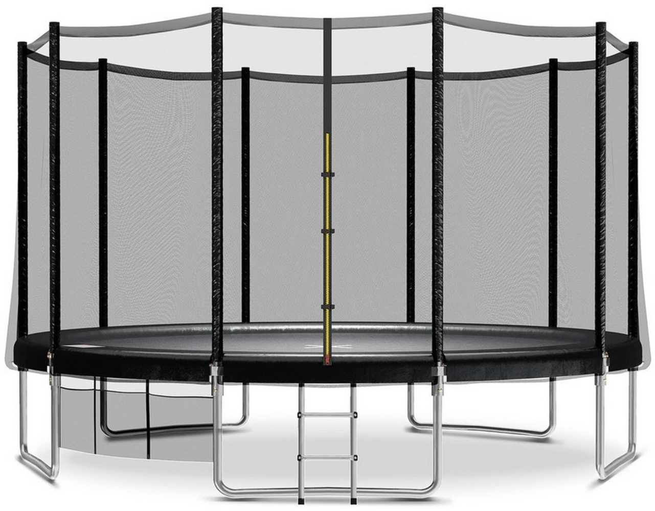 HOMALL Gartentrampolin Ø 183 cm Kindertrampolin Gartentrampolin mit Sicherheitsnetz, (228 cm, (228 cm, Ø 228/305/366/427 cm, Outdoor Gartentrampolin mit Zubehör, Fitness-Trampolin) Bild 1