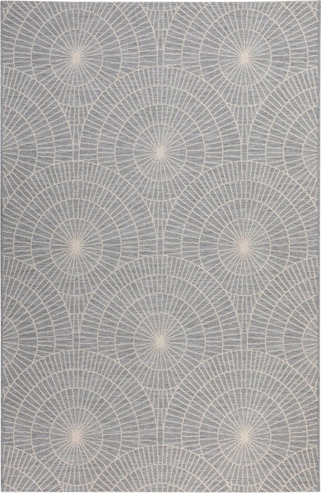 In- und Outdoor Teppich Nyland - Kreise, Farbe: Grau, Größe: 240x290 cm Bild 1